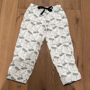 Victoria's Secret Palm Trees and Christmas Lights Pajama Pant